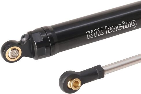 Kyx Racing الألومنيوم 130 مم مجموعة الصدمة الأمامية 2pcs ترقيات الأجزاء الملحقات ل 1/10 RC Car AXP8 Gilamon 2.2 in Saudi Arabia