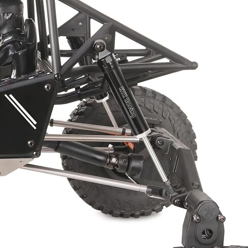 KYX Racing Aluminum 145mm Rear Shock Set 2pcs Upgrades Parts Accessories for 1/10 RC Car Axial AXP8 Gilamon 2.2 in Saudi Arabia