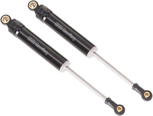 KYX Racing Aluminum 145mm Rear Shock Set 2pcs Upgrades Parts Accessories for 1/10 RC Car Axial AXP8 Gilamon 2.2 in Saudi Arabia