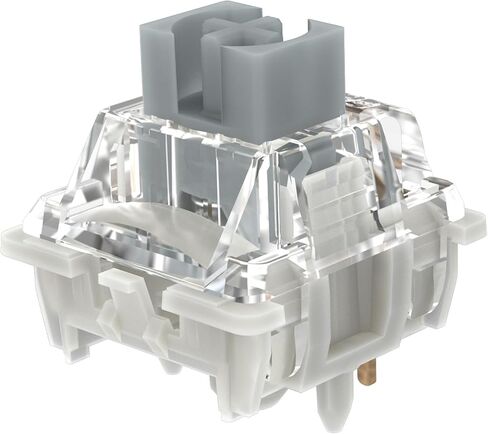 Zjmehty Gateron G Pro 3.0 مفاتيح زرقاء للوحة المفاتيح الميكانيكية، 5-Pin 60gf Clicky/Pre Lubed/Pin Stronger/RGB Switches (108 قطعة، أزرق، 5 دبابيس) in Kuwait