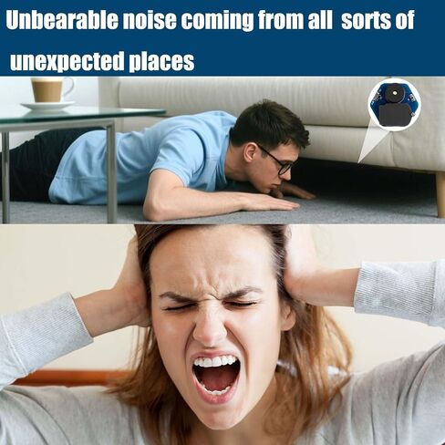 صانع الضوضاء الكريكيت مزحة ، جهاز مزحة هندسي سداسي مع 16 أصواتا آلة ضوضاء مزعجة مخفية للمدرسة والسيارة Office Office Office (الأزرق) in Kuwait