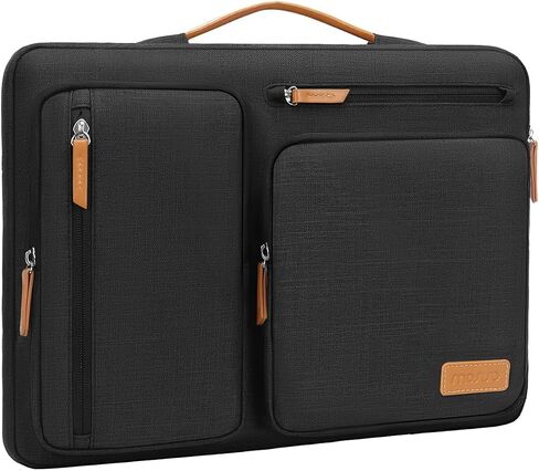 MOSISO Compatible with MacBook Air 13 inch Case 2024 2023 2022 M3 A3113 M2 A2681, Honeycomb Heavy Duty TPU Bumper Plastic Hard Case with Fold Kickstand&Keyboard Cover for MacBook Air 13.6&Bag, Black in Saudi Arabia