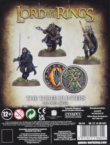Games Workshop Warhammer Middle Earth - The Three Hunters in Saudi Arabia