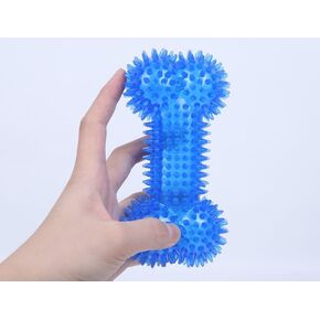 ألعاب عظم الكلب Wiez لطحن الأسنان وتنظيف الأسنان وطحن لعبة الكلب ، يمنع الملل الذي يخفف من لعبة الكلب الكلب ， عظام الكلب المتينة الكلب الصاخبة in Kuwait