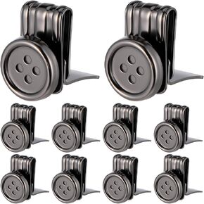 10 PCS أزرار حمالات معدنية ، مقطع حديدي على الأزرار غير القابلية لمقاطع زواج نهاية سروال للبناء القبعات القبعات المعدنية in Saudi Arabia