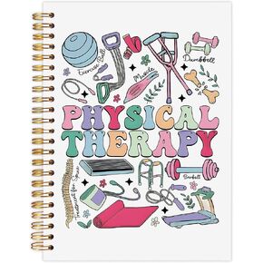 Dentist Gifts Pink Spiral Notebook Journal, Dentist Dental Gifts for Women Notebooks for Note Taking, Coquette Bow Chinoiserie Floral Medical Journal, Pink Hardcover Notebook, 5.5x8.3 Inch in Saudi Arabia