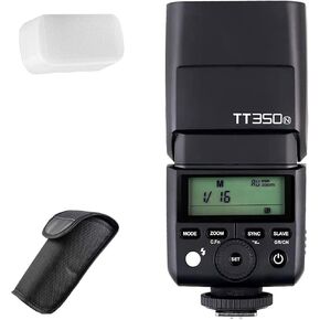 Godox TT350S Flash Speedlite for Sony Camera, 2.4G Wireless GN36 1/8000s HSS TTL Camera Flash Compatible for Sony Camera in Saudi Arabia