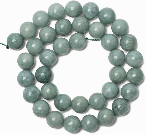 6mm Burmese Jade Natural Stone Beads Round Loose Beads for Jewelry Making Yochus DIY Beads Bracelet Necklace in Kuwait