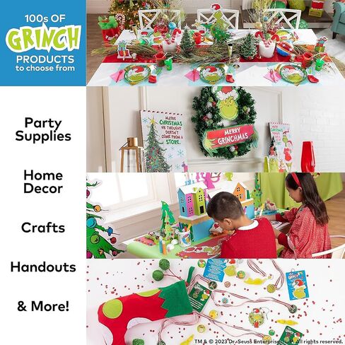 Dr. Seuss The Grinch Mini Buttons - 48 Pieces in Saudi Arabia