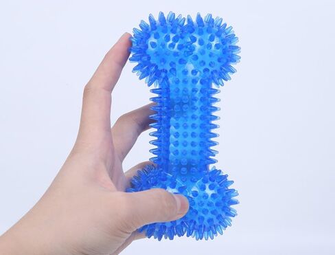 ألعاب عظم الكلب Wiez لطحن الأسنان وتنظيف الأسنان وطحن لعبة الكلب ، يمنع الملل الذي يخفف من لعبة الكلب الكلب ， عظام الكلب المتينة الكلب الصاخبة in Kuwait