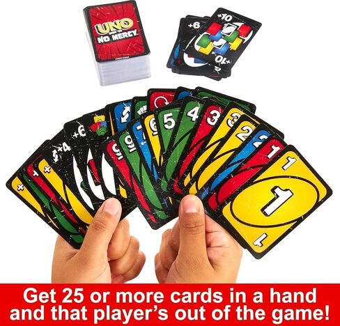 Mattel Uno No Mercy, Uno and Flip Card Game, Combo Pack of 3 in Saudi Arabia