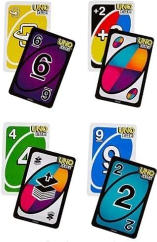 Mattel Uno No Mercy, Uno and Flip Card Game, Combo Pack of 3 in Saudi Arabia