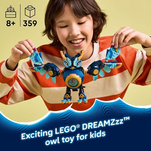 Lego Dreamzzz Zoey’s Time Owl Building Toy - Pray Play مجموعة للفتيات والفتيان - لعبة سرد القصص للأطفال ، الأعمار 8+ ، مع وضعين للبناء - فكرة هدية لأعياد الميلاد والأعياد - 71494 in Saudi Arabia