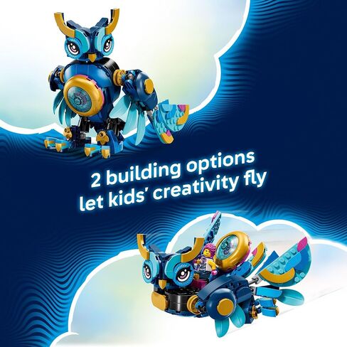 Lego Dreamzzz Zoey’s Time Owl Building Toy - Pray Play مجموعة للفتيات والفتيان - لعبة سرد القصص للأطفال ، الأعمار 8+ ، مع وضعين للبناء - فكرة هدية لأعياد الميلاد والأعياد - 71494 in Saudi Arabia