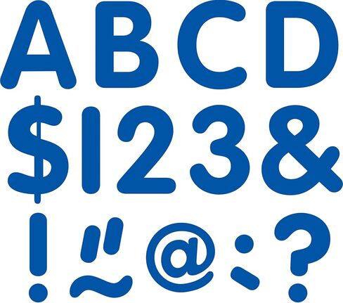 Teacher Created Resources Blue 2" Classic Letters Uppercase Pack (TCR9214) in Saudi Arabia