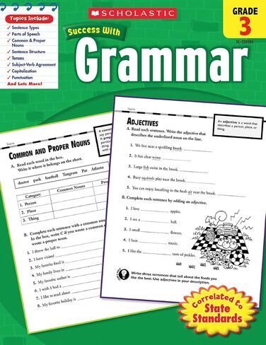 Scholastic Success With Grammar: Grade 3 Workbook in Saudi Arabia