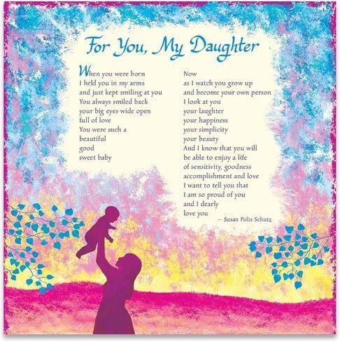 Blue Mountain Arts 2026 Wall Calendar — My Daughter… I Couldn’t Be More Proud of You by Susan Polis Schutz | Inspirational Gift for Daughters from Mom or Dad | 12-Month, 12 x 12 inches in Saudi Arabia