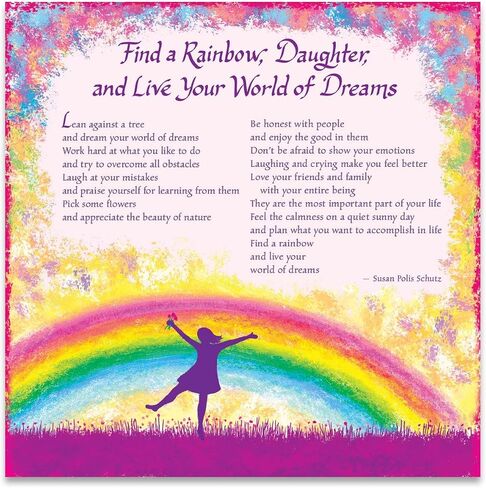 Blue Mountain Arts 2026 Wall Calendar — My Daughter… I Couldn’t Be More Proud of You by Susan Polis Schutz | Inspirational Gift for Daughters from Mom or Dad | 12-Month, 12 x 12 inches in Saudi Arabia