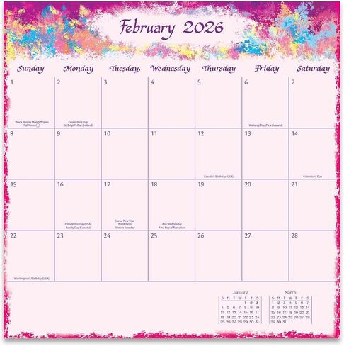 Blue Mountain Arts 2026 Wall Calendar — My Daughter… I Couldn’t Be More Proud of You by Susan Polis Schutz | Inspirational Gift for Daughters from Mom or Dad | 12-Month, 12 x 12 inches in Saudi Arabia