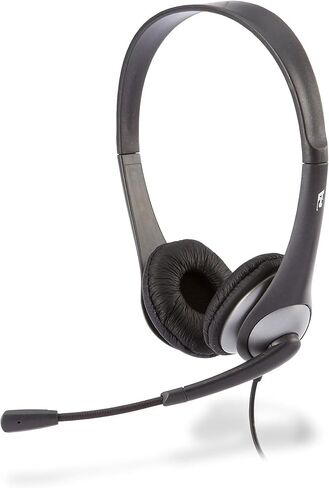 سماعة رأس ستيريو Cyber ​​Acoustics، ستيريو 3.5 ملم ومحول Y لسماعات الرأس والميكروفون المنفصلة، ​​الفصل الدراسي K12 والتعليم (AC-204) (4 عبوات) in Kuwait