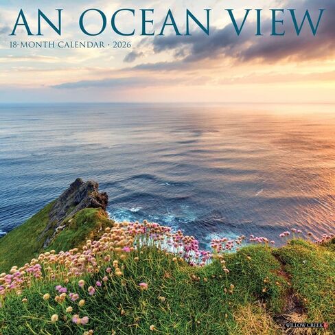 Ocean View 2026 12" x 12" Wall Calendar in Saudi Arabia