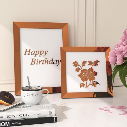 Funstick Mirror Vinyl الدائم للفينيل لصفائح الفينيل اللمسمة لفة 12 "× 80" ملصقات مرآة عاكسة غير زجاجية لملصقات الجدران الحرف المقشر وعصا خلفية بنية لبني غرفة نوم المنزل in Kuwait