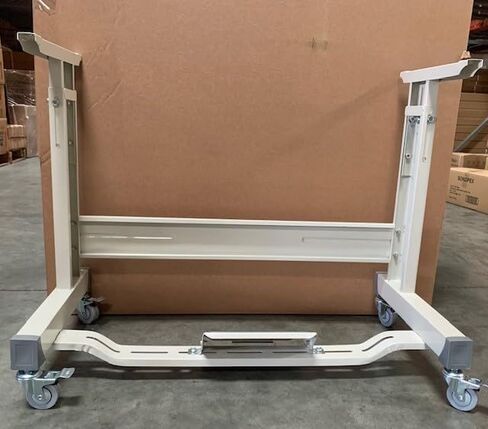 Feiyue "L" Leg Industrial Sewing Machine Table Stand Fit Most Single Needle Lockstitch Sewing Machines with Wheels (Legs & 4 Wheel Only, All Other Accessories are NOT Included) in Saudi Arabia