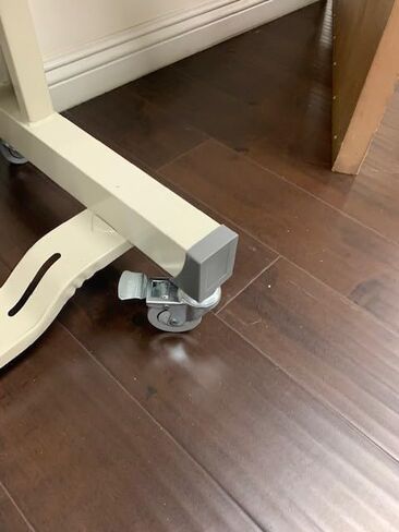 Feiyue "L" Leg Industrial Sewing Machine Table Stand Fit Most Single Needle Lockstitch Sewing Machines with Wheels (Legs & 4 Wheel Only, All Other Accessories are NOT Included) in Saudi Arabia