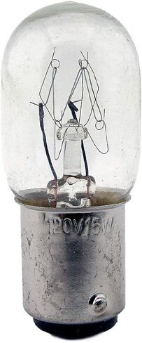Sewing Machine Light Bulb, 9/16" Base 120V 15W Push-in Turn & Lock #4PCW in Saudi Arabia