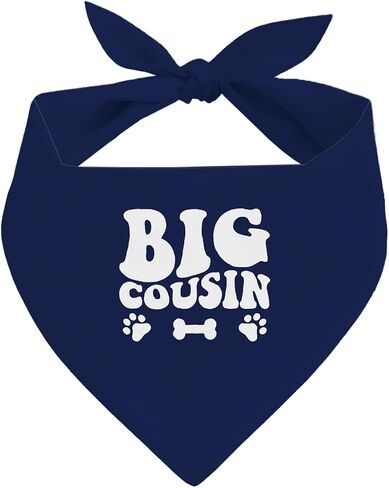 Big Cousin Baby Baby Dog Bandana ، Bule Pet Dog Dicf Associory ، Edrencing Abrancancy Conflucted ، وشاح Triangle Pet Dogs ، وحيوانات الحيوانات الأليفة للكلاب الصغيرة المتوسطة in Kuwait