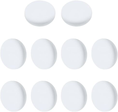 OLYCRAFT 10Pcs Cream Button Covers for Jeans Suitable for 15mm Button TPU Cover Shirt Buttons Cover Aviod Shirt Holes for Jeans Buttons Sewing Kit Replacement for Shirts Jean Cufflinks in Saudi Arabia