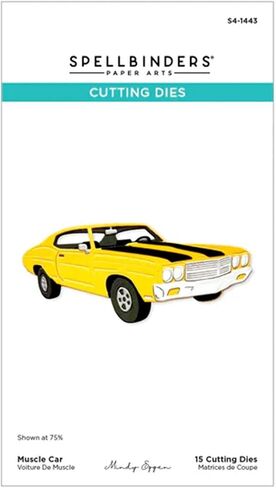 Spellbinders Muscle Car Etched Dies, Metal in Saudi Arabia