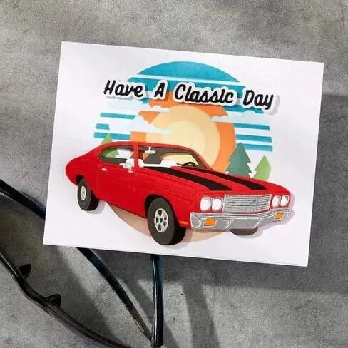 Spellbinders Muscle Car Etched Dies, Metal in Saudi Arabia