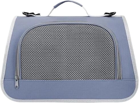 Pet Bag Pet Outing Portable Cat Dogs Handbag Summer Breathable Carrier Travel Puppy Kitten Single Shoulder Bag Pet Carrying Bag Supplie Portable(Gray) in Saudi Arabia