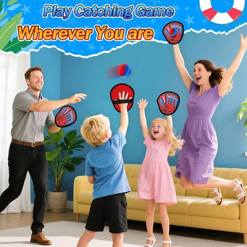 Toss and Catch Ball Game Toys for Kids - Birthday for Boys Ages 4 5 6 7 8 9 10 12 Years Old, Outdoor Yard Games, Toys for Boys Ages 4-6 8-12, Party Stocking Stuffers (Upgraded) in Saudi Arabia