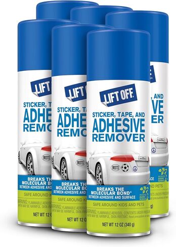 Motsenbocker's Lift Off 45700 Automotive Tape, Label, and Adhesive Remover Safely Removes Bumper Stickers, Pinstriping, Adhesives from Vehicles, Boats, RVs, Brick, Concrete and More, Pack of 1 in Saudi Arabia