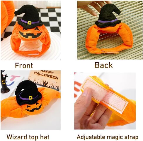 ANIAC Dog Pumpkin Costume Halloween Cat Pumpkin Outfit Funny Puppy Clothes for Small Dogs Pet Party Cosplay Accessories (Orange Clohes, X-Small) in Saudi Arabia