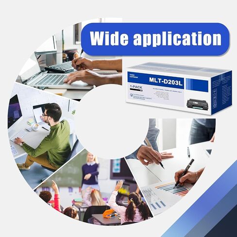 MLT-D203L D203L High Livel Toner Cartridge Presentive for Samsung MLT-D203L 203L TONER لاستخدامه مع PROXPRESS M3320ND M3820DW M4020ND M3870FW M4070FR M4072 TONER (حزمة واحدة) in Saudi Arabia