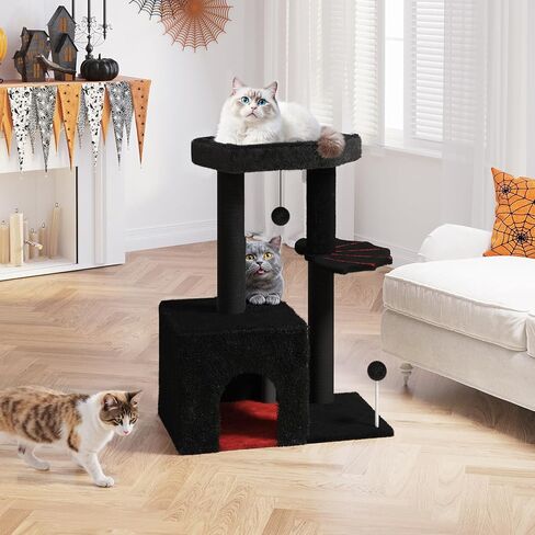 شجرة القطط القوطية ، برج قطال هالوين مع خدش ما بعد الشقة in Kuwait