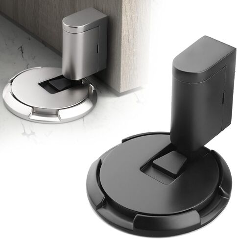 سدادة الباب الميكانيكية ، لا توقف باب الأرض الصامت المغناطيسي ، حفر مقبض الباب ، حامل الباب ، حامل الباب ، حامل الباب لأسفل الباب مع مادة لاصقة (برونزية خضراء) in Kuwait