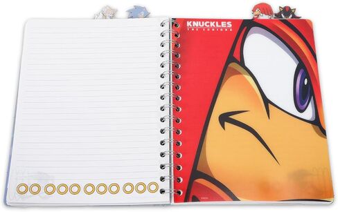 Sonic The Hedgehog Stationery Journal Set for Kids - Bundle with Sonic Spiral Notebook, Pens, Stickers, More Journal Notebook Stationery Set in Saudi Arabia