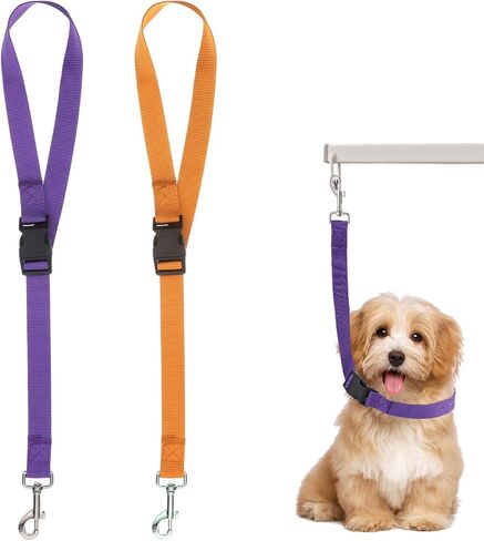 حلقات Glooming Grooming Pet Dog Royps Nylon Banose قابلة للتعديل قابلة للتعديل حبل سلامة Cat Cat للحيوانات الأليفة طاولة الاستمالة في المنزل معلقة تسخير لقطعة القطع الأظافر. in Kuwait