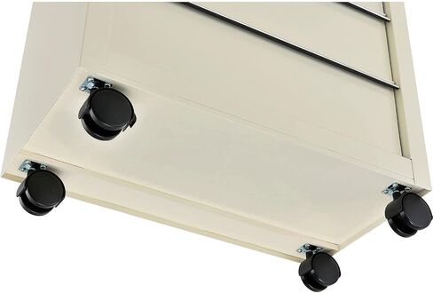 Global Industrial Medical Bedside Cart, 5-Drawer, Key Lock, Beige, 24-1/2"L x 13-1/4"W x 29" H, for Hospitals, Offices, Clinics, Bedrooms, and School Infirmaries in Saudi Arabia
