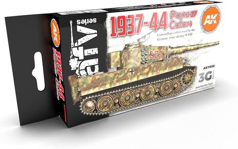 AK Interactive 3G German War Colors 37-44-Plastic Modeling Paints and Associory ، Item # AK-11656 in Saudi Arabia