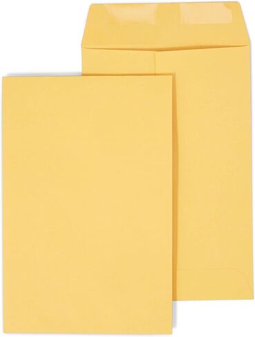 مظاريف كتالوج ستابلز ، 6 بوصة × 9 بوصة ، بني ، 1000/كرتون (ST381944-CCVS) in Kuwait