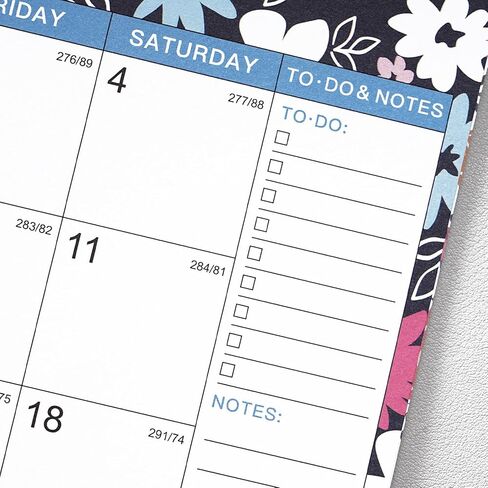 2025 Calendar - 2025 Wall Calendar 12 Months, from Jan.2025 - Dec.2025, Calendar 2025, Monthly Calendar with Julian Date, 11 x 8.5 in, Twin-Wire Binding, Great for Hanging on The Wall, Color Design in Saudi Arabia