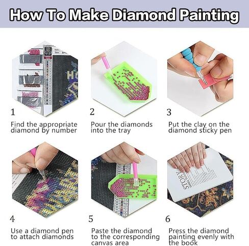 Fall Diamond Art Kits for Adults, Highland Cow and Pig Diamond Painting Kits for Beginners, Full Drill Round 5D DIY Paint by Diamonds Gem Art and Crafts Home Decor 12x12 inch in Saudi Arabia