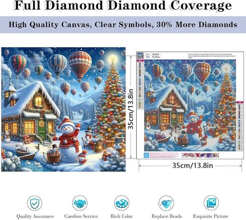 Fall Diamond Art Kits for Adults, Highland Cow and Pig Diamond Painting Kits for Beginners, Full Drill Round 5D DIY Paint by Diamonds Gem Art and Crafts Home Decor 12x12 inch in Saudi Arabia