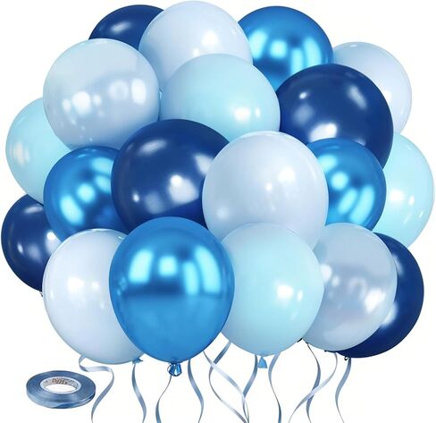 بالونات حلويات سوداء وفضية ، 60pcs 12 بوصة البالونات اللاتكس الفضية المعدنية والبالونات السوداء اللاتكس لحضور حفل زفاف للاستحمام الطفل وزينة الحفلات in Kuwait