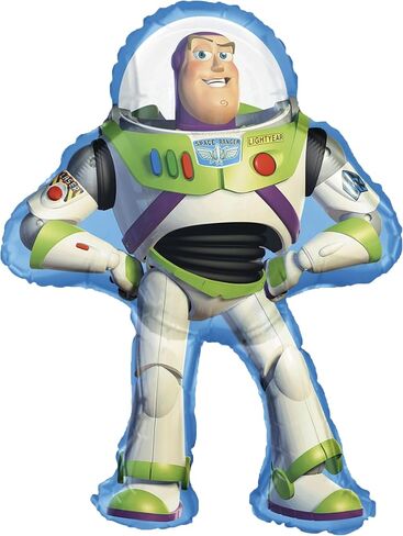 Anagram Woody و Buzz Lightyear لحفلات عيد الميلاد الثالثة من زخارف الباقة بالون in Saudi Arabia